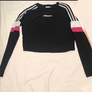 Adidas Black & Pink Longsleeve